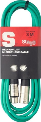 STAGG SMC3 CGR Mikrofonní kabel